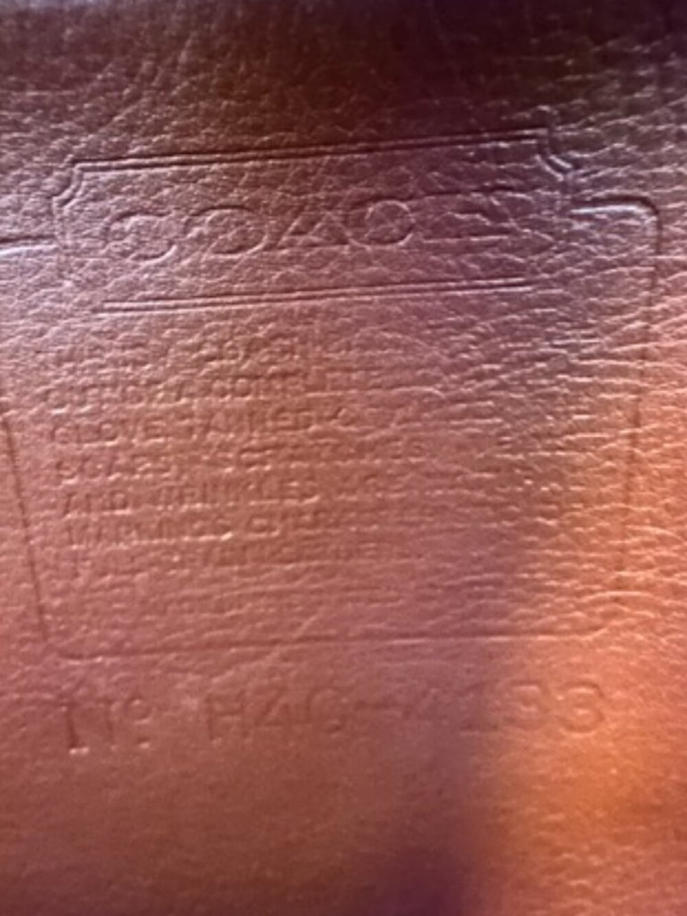 Vintage Restored COACH Waverly Tote #4133-EVC - Picture 9 of 14